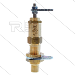 RG1 - toerenregelaar - 15 tot 250 Bar - 160°C - slag 14mm - 1/4&quot; bu - BSP