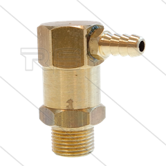 ES1 - aanloopventiel - max 280 Bar - 30 l/min - max 80°C - 3/8&quot; bu - 1/4&quot; (8mm) slangtule