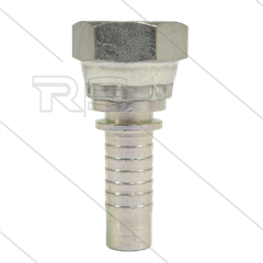 Persnippel - staal - 1/2&quot; - 1/2&quot; wartel - SW27