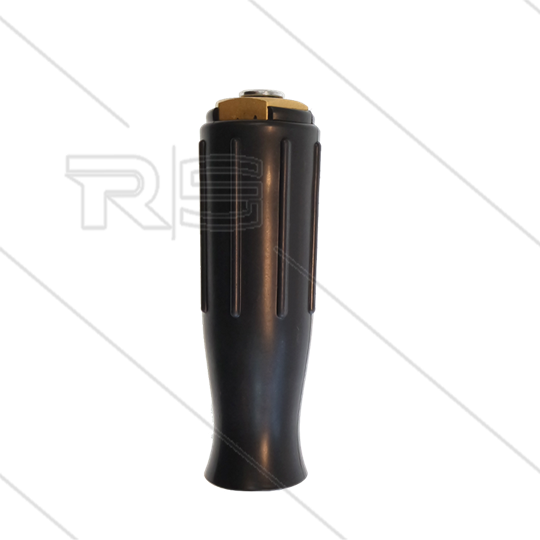 Persnippel - staal - 1/4&quot; - M22x1,5 wartel verlengde kunsstof uitvoering (3-delig)