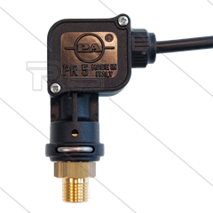 PR5 - Drukschakelaar - micro - 1/4&quot; bu - inschakeldruk 40 Bar - max 250 Bar - (zwarte markering)