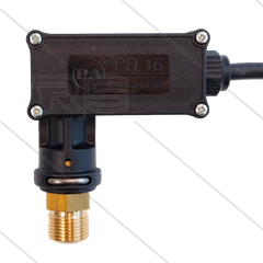 PR16 - Drukschakelaar - 3/8&quot; bu - inschakeldruk 40 Bar - max 250 Bar - (zwarte markering)