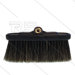 Waschbürste - Natuurhaare - mit festem Kunststoffträger - Haarlänge: 90mm - 1/4" IG