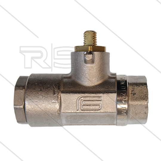 Kogelkraan 3/4&quot; - 210 Bar - t.b.v pneumatische kogelkraan 279903 - 2 x 3/4&quot; bi