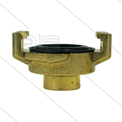 Snelkoppeling - messing - Geka - 3/8&quot; bi
