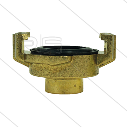 Snelkoppeling - messing - Geka - 3/8&quot; bi