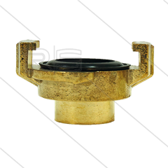 Snelkoppeling - messing - Geka - 1/2&quot; bi