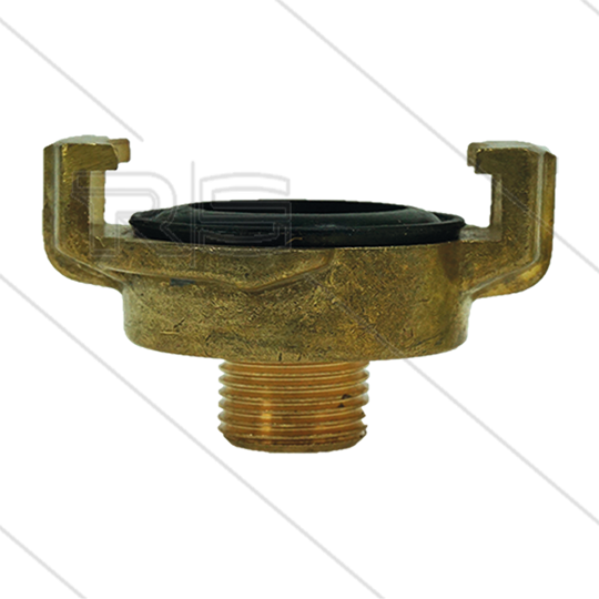 Snelkoppeling - messing - Geka - 3/8&quot; bu