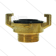 Snelkoppeling - messing - Geka - 3/4&quot; bu