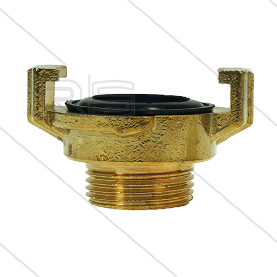 Snelkoppeling - messing - Geka - 3/4&quot; bu