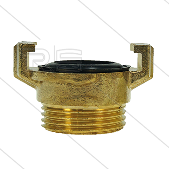 Snelkoppeling - messing - Geka - 1&quot; bu
