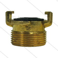 Snelkoppeling - messing - Geka - 1 1/2&quot; bu