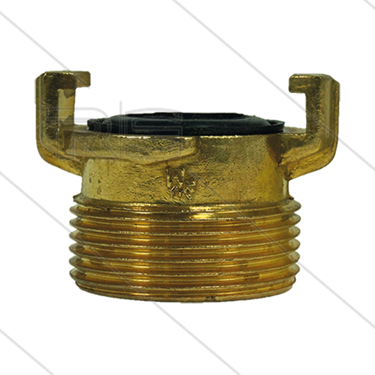 Snelkoppeling - messing - Geka - 1 1/2&quot; bu