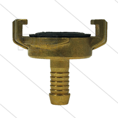 Snelkoppeling - messing - Geka - Ø10mm - 3/8&quot; pilaar