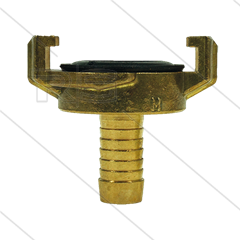 Snelkoppeling - messing - Geka - Ø13mm - 1/2&quot; pilaar