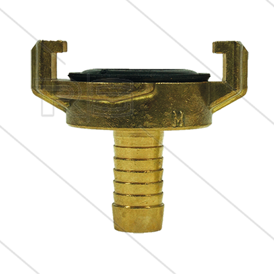 Snelkoppeling - messing - Geka - Ø13mm - 1/2&quot; pilaar