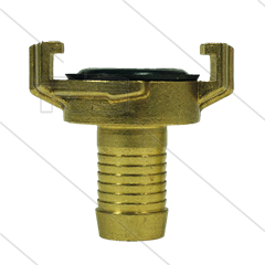 Snelkoppeling - messing - Geka - Ø19mm - 3/4&quot; pilaar