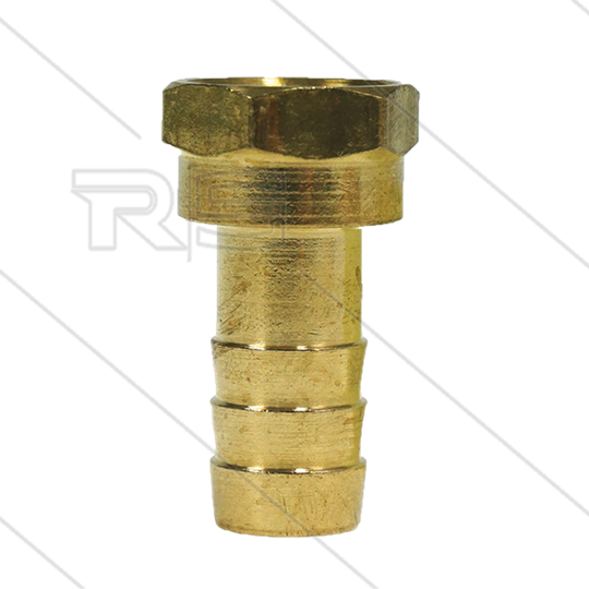 Slangpilaar - messing - Ø13mm - 3/8&quot; bi