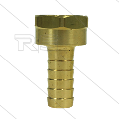 Slangpilaar - messing - Ø13mm - 1/2&quot; bi