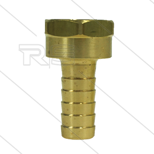Slangpilaar - messing - Ø13mm - 1/2&quot; bi