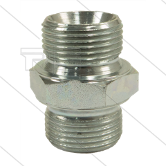 Verloopnippel - staal - 1/4&quot; bu x 1/8&quot; bu - BSP