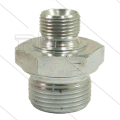 Verloopnippel - staal - 3/4&quot; bu x 1&quot; bu - BSP