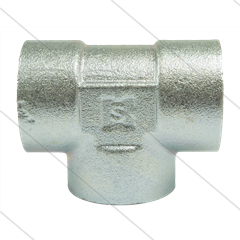 T-stuk - staal - 3 x 1/2&quot; bi - BSP