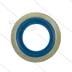 Multi-seal afdichtring - staal - 1/8&quot; - dikte 2,0mm