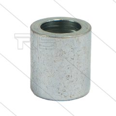 Pershuls - staal - 3/16&quot; DN05 in combinatie met persnippel 221449 -  t.b.v. bronze rioolslang
