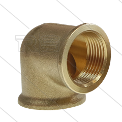 Knie - messing (LD) - 2 x 1&quot; bi