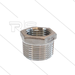 Verloopring - RVS - 3/4" bu x 1/2" bi 