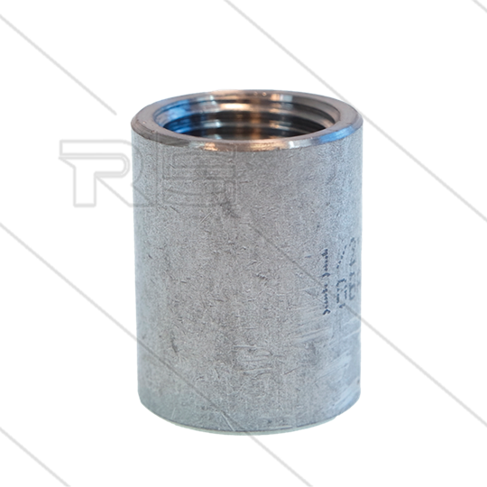 Sok - RVS - 1/2&quot; bi - rond