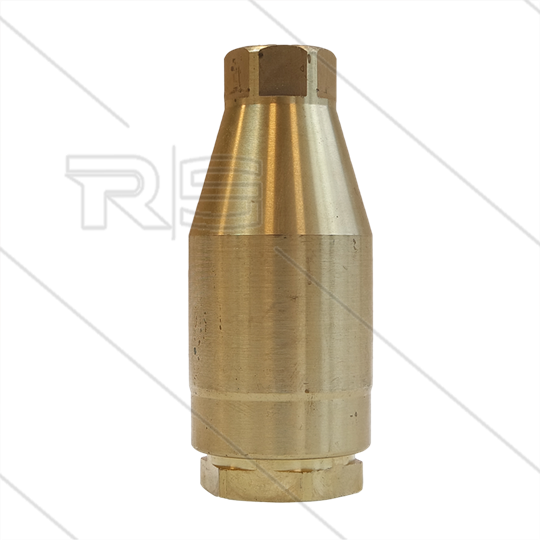 TN201 Vuilfrees 0.020 - 1/4&quot; bi - zonder rubber - 255 Bar - spuithoek  30°