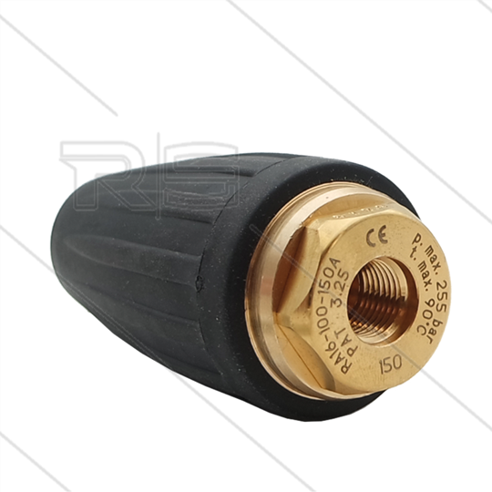TN255 Vuilfrees 0.150 - 1/4" bi - 255 Bar - uitvoering zonder veer