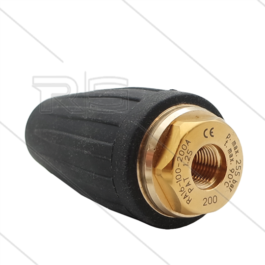 TN255 Vuilfrees 0.200 - 1/4" bi - 255 Bar - uitvoering zonder veer