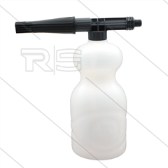 LS3-P schuimlans - verticale straal - met flacon 1 Ltr - nozzle 110° - 20 tot 60 Bar - 5 tot 9 l/min  - 1/4" bi