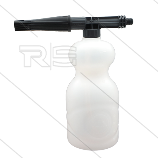 LS3-P schuimlans - verticale straal - met flacon 1 Ltr - nozzle 110° - 20 tot 60 Bar - 5 tot 9 l/min  - 1/4" bi