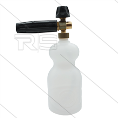 LS3-2 - schuimlans met flacon 1 Ltr - nozzle 1,25mm - 60 tot 160 Bar - 5,5  tot 9 l/min - 1/4" bi
