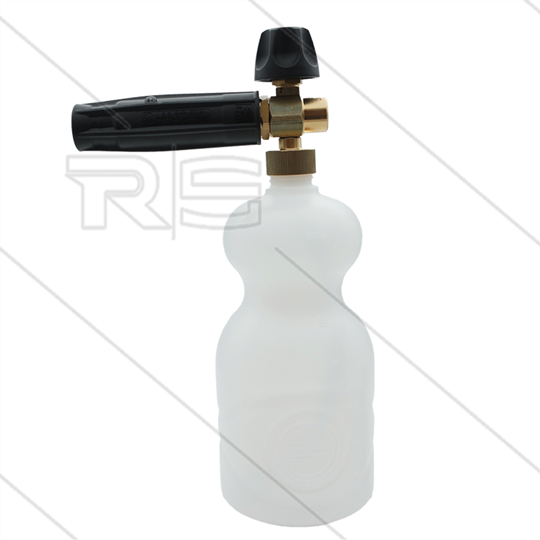 LS3-2 - schuimlans met flacon 1 Ltr - nozzle 1,25mm - 60 tot 160 Bar - 5,5  tot 9 l/min - 1/4" bi