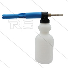 LS10 - schuimlans - blauw met flacon 2 Ltr - nozzle 1,8mm - 50 tot 200 Bar - 15 tot 21 l/min - met KEW insteeknippel