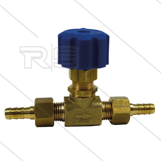 RD3 Chemicaliën doseerkraan - 28 Bar - 10 l/min - max 40°C - 2 x 1/4&quot; bu / 2 x 7mm tule