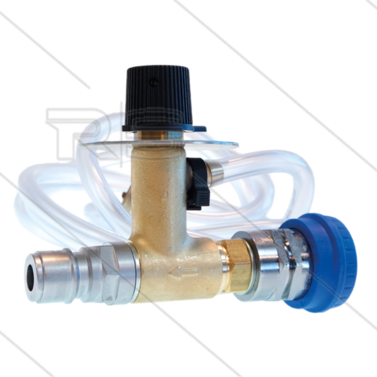 Schuiminjector KEW - max 250 Bar - 15 l/min - 2m zuigslang met zeef - regelbaar 0 tot 5 %