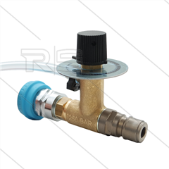 Schuiminjector KEW - max 250 Bar - 15 l/min - 2m zuigslang met zeef - regelbaar 0 tot 5 %