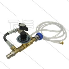 Schuiminjector KEW uitvoering RP met Bypass - max 250 Bar - voor >15 ltr - regelbaar 0 tot 5 %