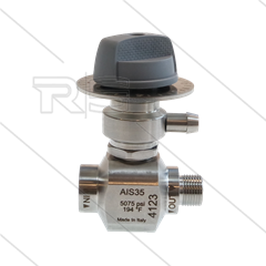 AIS35 - Schuiminjector - RVS - regelbaar - 310 Bar - zonder nozzlekit - slangpilaar 7 mm