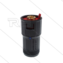 GS3 - drieweg nozzlehouder - 0.045 - 220 Bar - 40 l/min - max 80°C - LD-nozzle 40-200 - 1/4&quot; bi