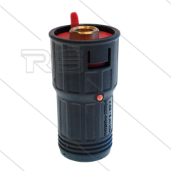 GS3 - drieweg nozzlehouder - 0.055 - 220 Bar - 40 l/min - max 80°C - LD-nozzle 40-200 - 1/4&quot; bi
