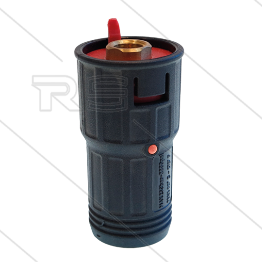 GS3 - drieweg nozzlehouder - 0.055 - 220 Bar - 40 l/min - max 80°C - LD-nozzle 40-200 - 1/4&quot; bi