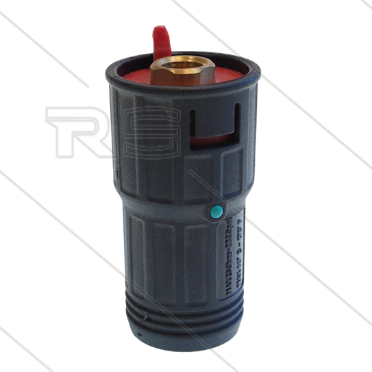 GS3 - drieweg nozzlehouder - 0.060 - 220 Bar - 40 l/min - max 80°C - LD-nozzle 40-200 - 1/4&quot; bi