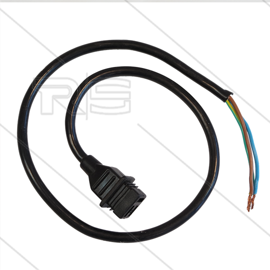 Kabel met stekker voor magneetventiel - L=1600mm